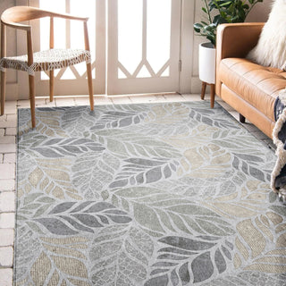 Dalyn Tropics TC3 Grey Area Rug Lifestyle Image Feature