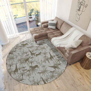 Dalyn Tropics TC7 Grey Area Rug