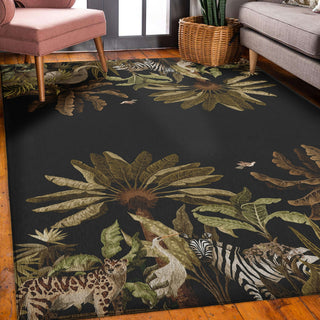 Dalyn Tropics TC8 Black Area Rug