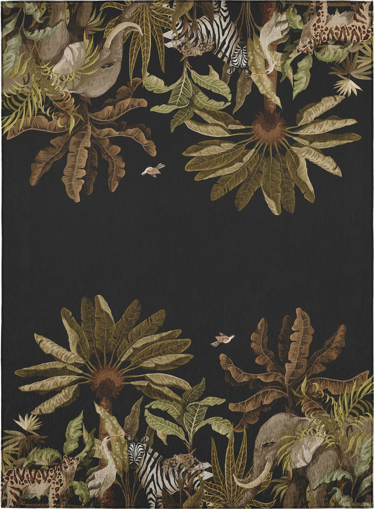 Dalyn Tropics TC8 Black Area Rug