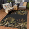 Dalyn Tropics TC8 Black Area Rug