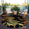 Dalyn Tropics TC8 Black Area Rug