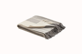 Auskin Woven Natural Fiber Conrad Grey Throw main image