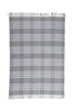 Auskin Woven Natural Fiber Owen Light Grey Throw main image