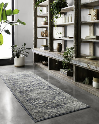 Loloi Teagan TEA-01 Denim/Mist Area Rug Lifestyle Image Feature