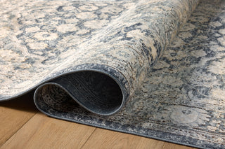 Loloi Teagan TEA-01 Denim/Mist Area Rug Pile Image