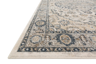 Loloi Teagan TEA-01 Natural/Light Grey Area Rug Corner Image