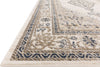 Loloi II Teagan TEA-02 Oatmeal/Ivory Area Rug Corner Image