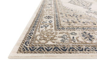 Loloi Teagan TEA-02 Oatmeal/Ivory Area Rug Corner Image