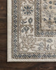 Loloi II Teagan TEA-02 Oatmeal/Ivory Area Rug Corner Image