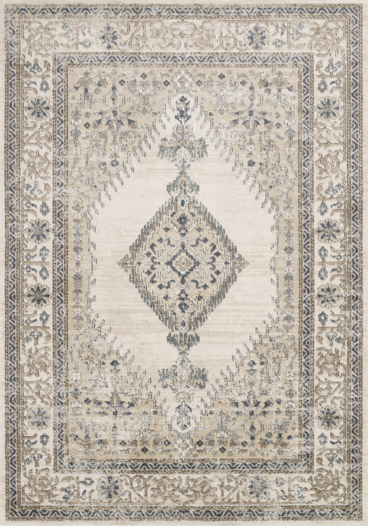 Loloi II Teagan TEA-02 Oatmeal/Ivory Area Rug main image