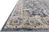 Loloi II Teagan TEA-03 Denim/Pebble Area Rug Corner Image