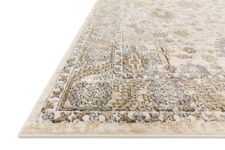Loloi Teagan TEA-03 Ivory/Sand Area Rug Corner Image