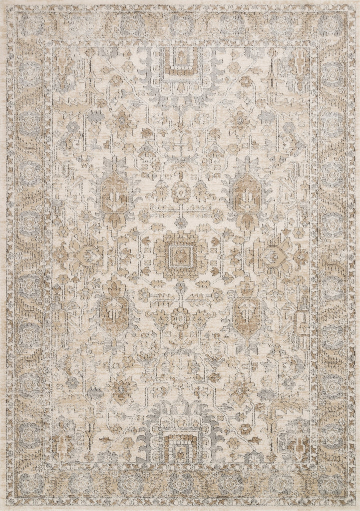 Loloi Teagan TEA-03 Ivory/Sand Area Rug main image