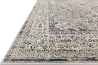 Loloi II Teagan TEA-04 Sky/Natural Area Rug Corner Image