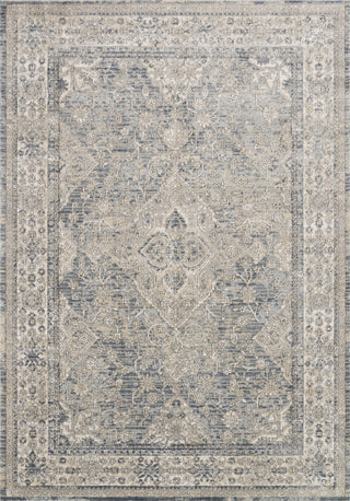 Loloi II Teagan TEA-04 Sky/Natural Area Rug main image
