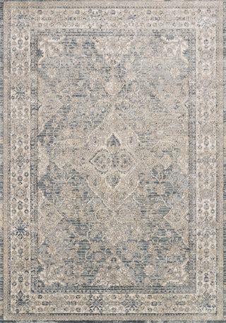 Loloi II Teagan TEA-04 Sky/Natural Area Rug Main Image