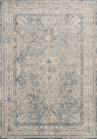 Loloi Teagan TEA-04 Sky/Natural Area Rug main image