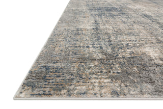 Loloi Teagan TEA-05 Denim/Slate Area Rug Corner Image