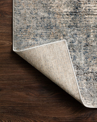 Loloi Teagan TEA-05 Denim/Slate Area Rug Backing Image