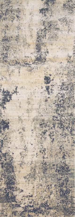 Loloi Teagan TEA-07 Natural/Denim Area Rug Runner Image