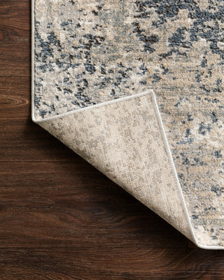 Loloi Teagan TEA-07 Natural/Denim Area Rug Backing Image