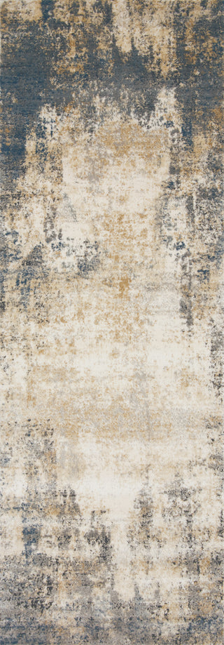 Loloi Teagan TEA-08 Ivory/Mist Area Rug Runner Image