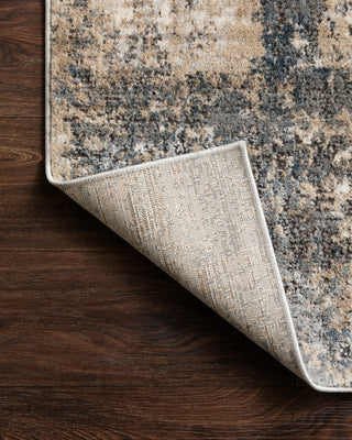 Loloi Teagan TEA-08 Ivory/Mist Area Rug Backing Image