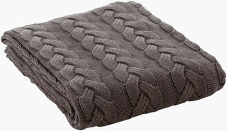 Surya Thea TEH-1000 Charcoal Throw main image