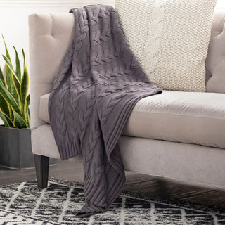Surya Thea TEH-1000 Charcoal Throw Style Shot