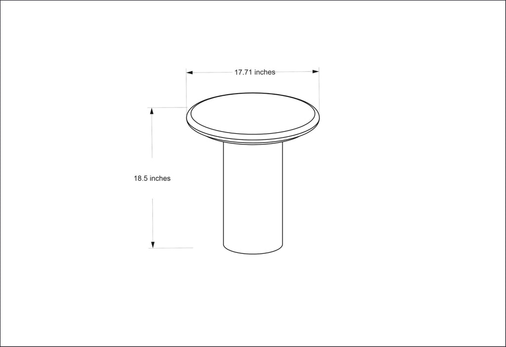 Surya Merrit TEI-001 Cream / Dark Brown Furniture main image