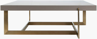 Surya Temy TEM-001 Gray / Metallic-Bronze Furniture Angle