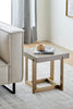 Surya Temy TEM-002 Gray / Metallic-Bronze Furniture Style Shot