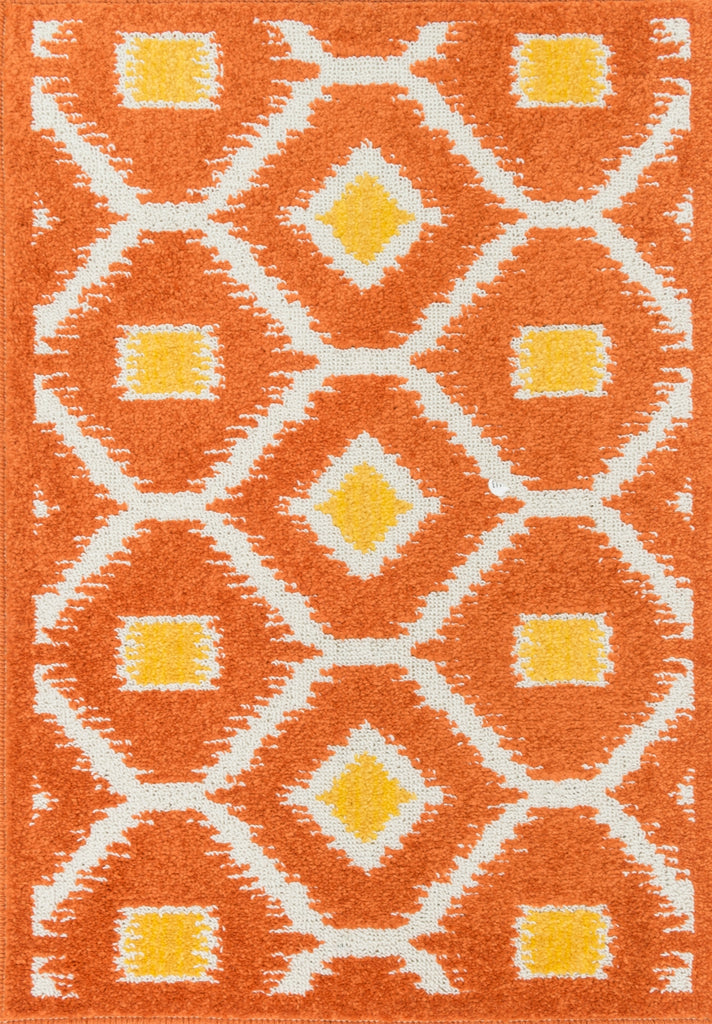 Loloi Terrace HTC08 Orange / Lemon Area Rug main image