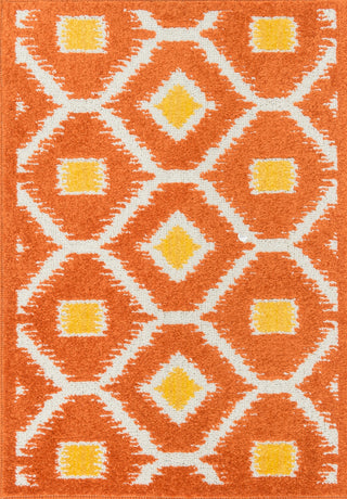 Loloi Terrace HTC08 Orange / Lemon Area Rug main image