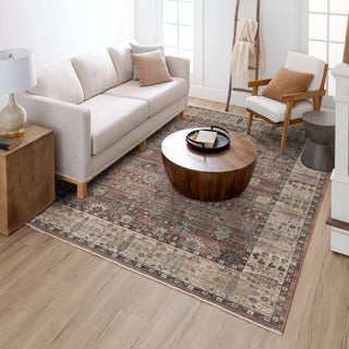 Karastan Echo Tesorino Pudra Area Rug Lifestyle Image Feature