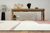 N Natori 24-SEVEN TF-971 Art Moderna Brick/Pink/Sand Area Rug