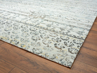 N Natori 24-SEVEN TF-976 Geo Grey Area Rug