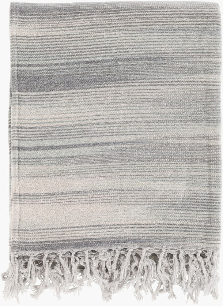 Surya Tanga TGN-7002 Medium Gray Throw main image