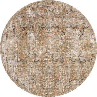 Loloi Theia THE-02 Taupe/Gold Area Rug Lifestyle Image Feature