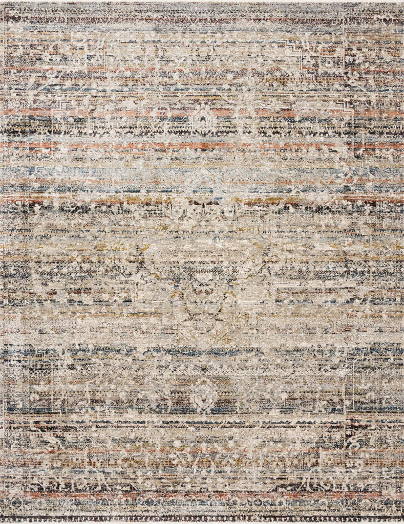 Loloi Theia THE-03 Taupe/Multi Area Rug main image