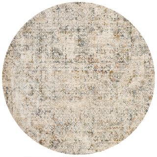 Loloi Theia THE-04 Multi/Natural Area Rug Round Image
