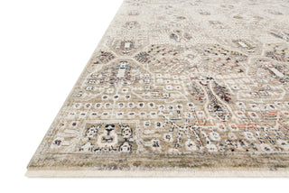 Loloi Theia THE-06 Granite/Ivory Area Rug Corner Image