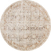 Loloi Theia THE-07 Natural/Rust Area Rug 8' Round image