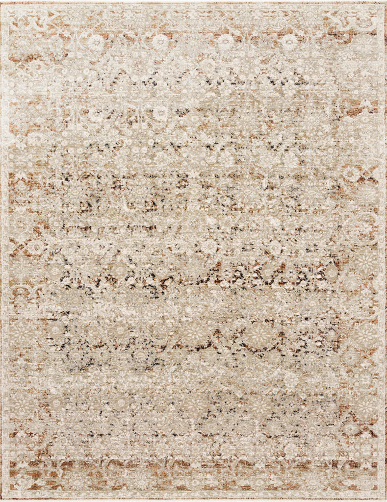 Loloi Theia THE-07 Natural/Rust Area Rug main image