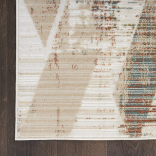 Nourison Thalia THL01 Cream Multicolor Area Rug Detail Image
