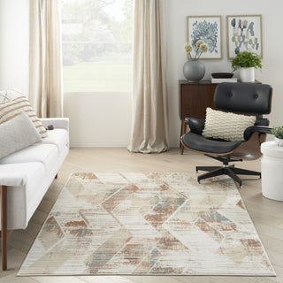 Nourison Thalia THL01 Cream Multicolor Area Rug Room Image Feature