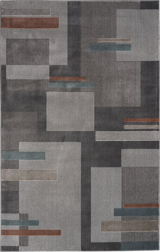 Nourison Thalia THL02 Grey Multicolor Area Rug Room Image Feature