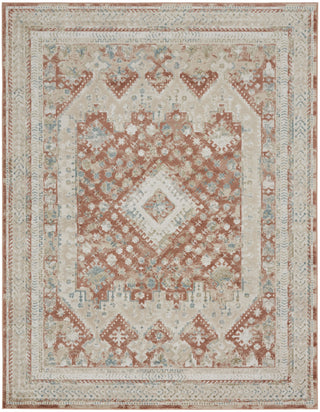 Nourison Thalia THL04 Rust Multicolor Area Rug main image