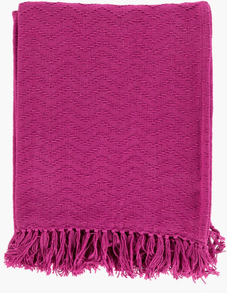 Livabliss Thelma THM-6004 Magenta Throw main image